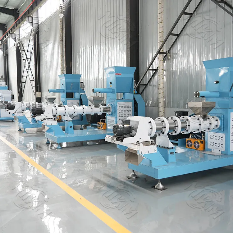 Zivju un garneļu barības granulu ekstrūders