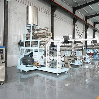 What is the difference between a twin screw floating fish feed extruder and a single screw floating fish feed extruder machine?