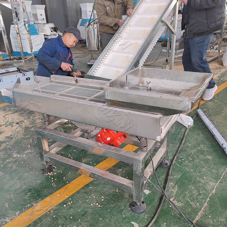 Stainless Steel Grain Grading Linear Vibrating Screen For Food Processing best